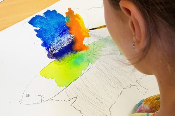 Cours de dessin et peinture enfants et adolescents